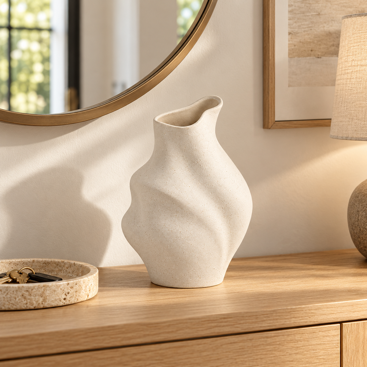 🏺 Home Decor | Ceramic Tabletop | Housewarming Gift | Sculptural Elegance
