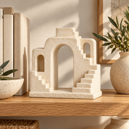 🏛️ Home Decor | Ceramic | Shelf | For Women | Mediterranean Charm