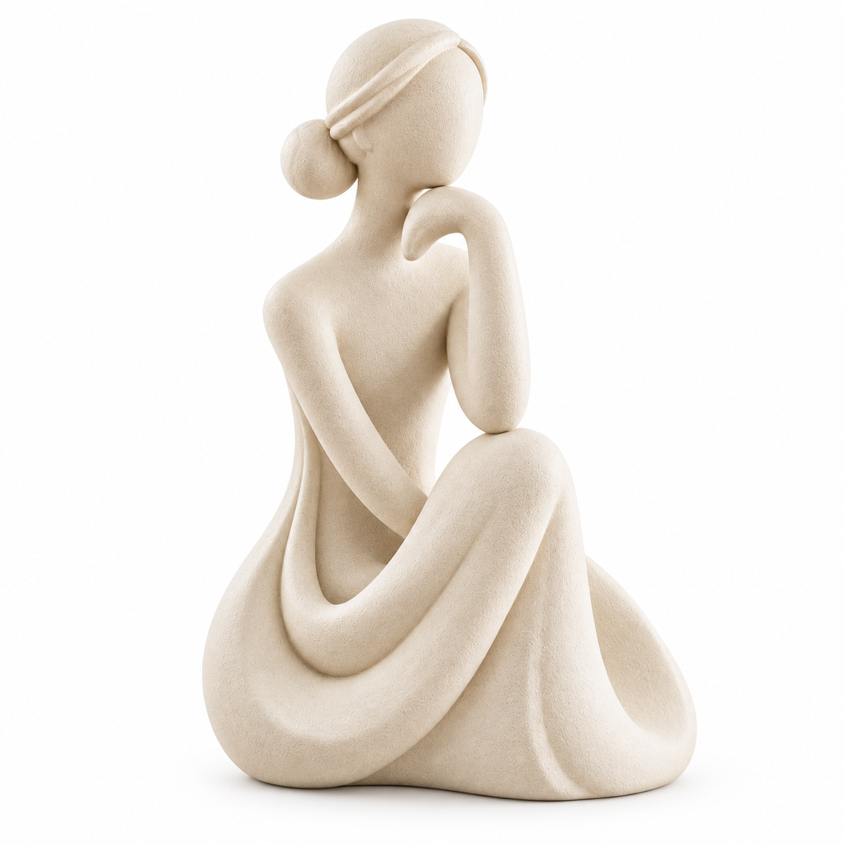 🎁 Housewarming Gift | Ceramic Shelf Decor | Feminine Nordic Sculpture