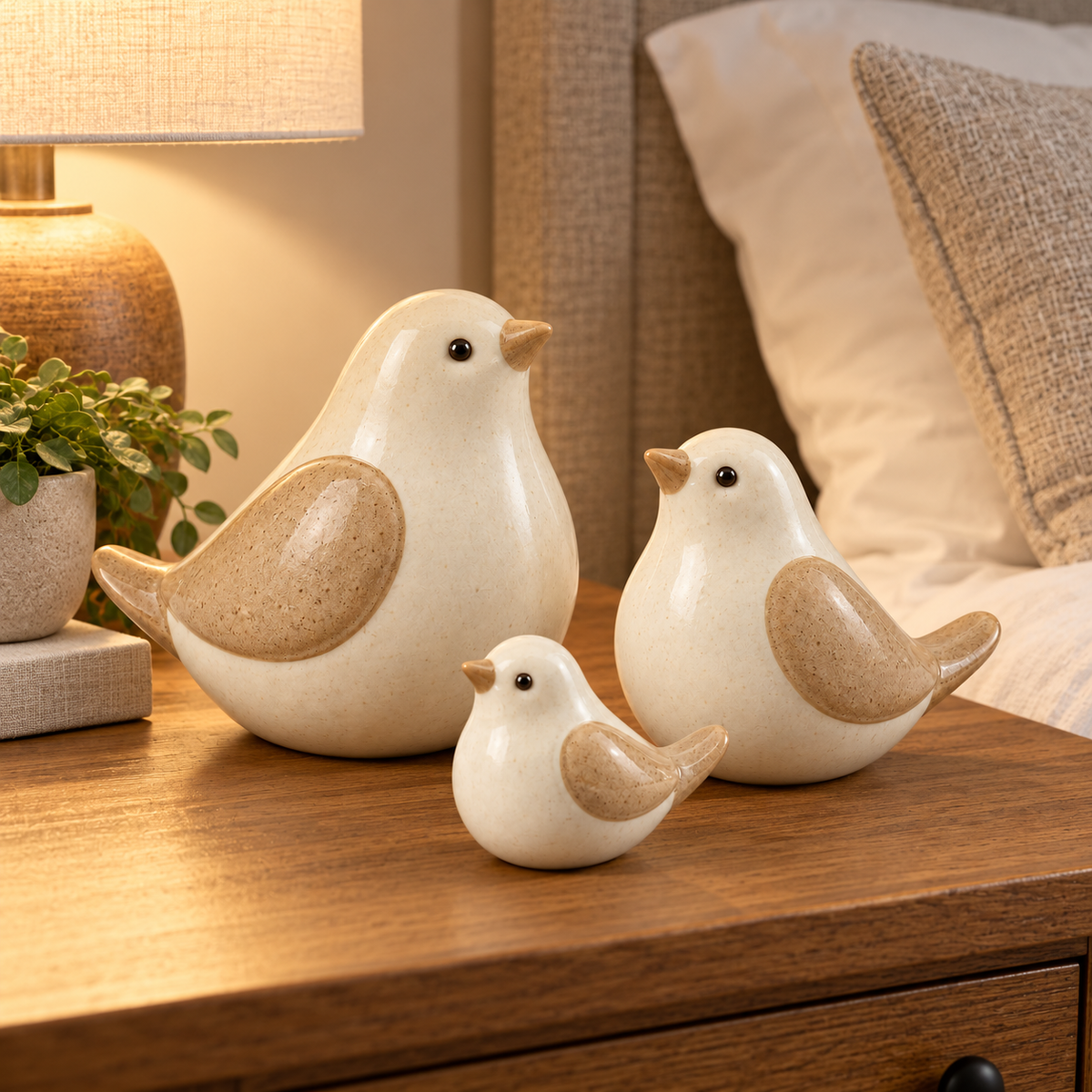 🐦 Home Decor | Ceramic Birds | Shelf Gift | Cozy Elegance