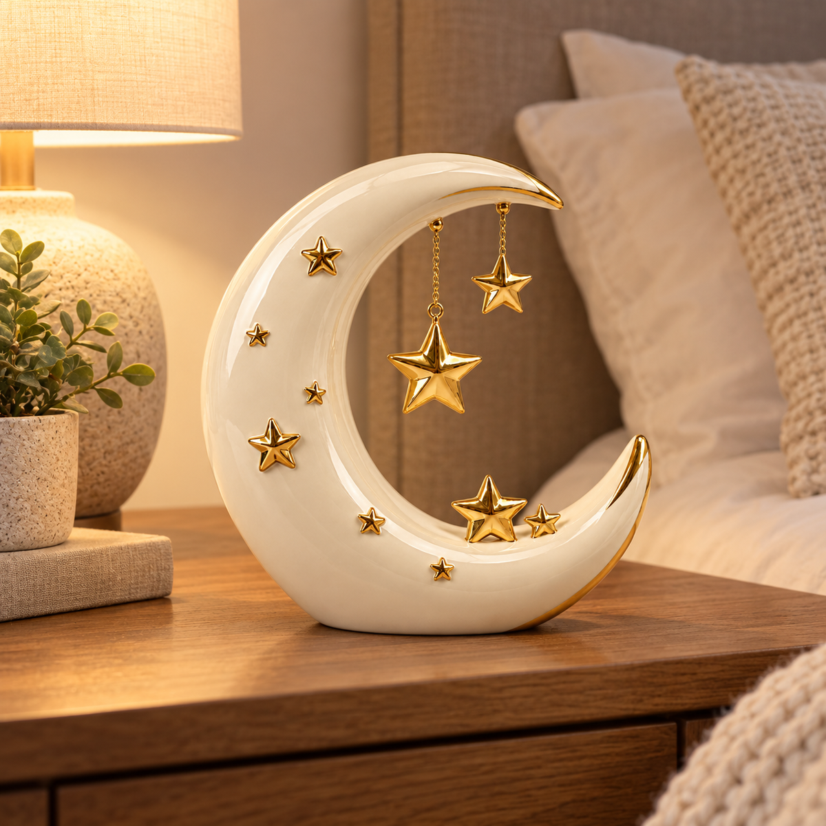 🌙 Home Decor | Ceramic | Bedroom | For Women | Celestial Glow
