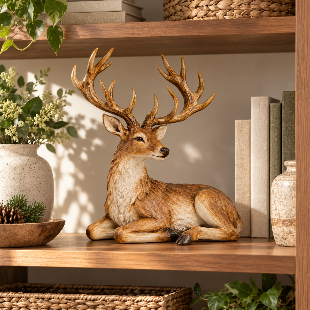 🦌 Home Decor | Resin | Mantel | For Women | Woodland Charm