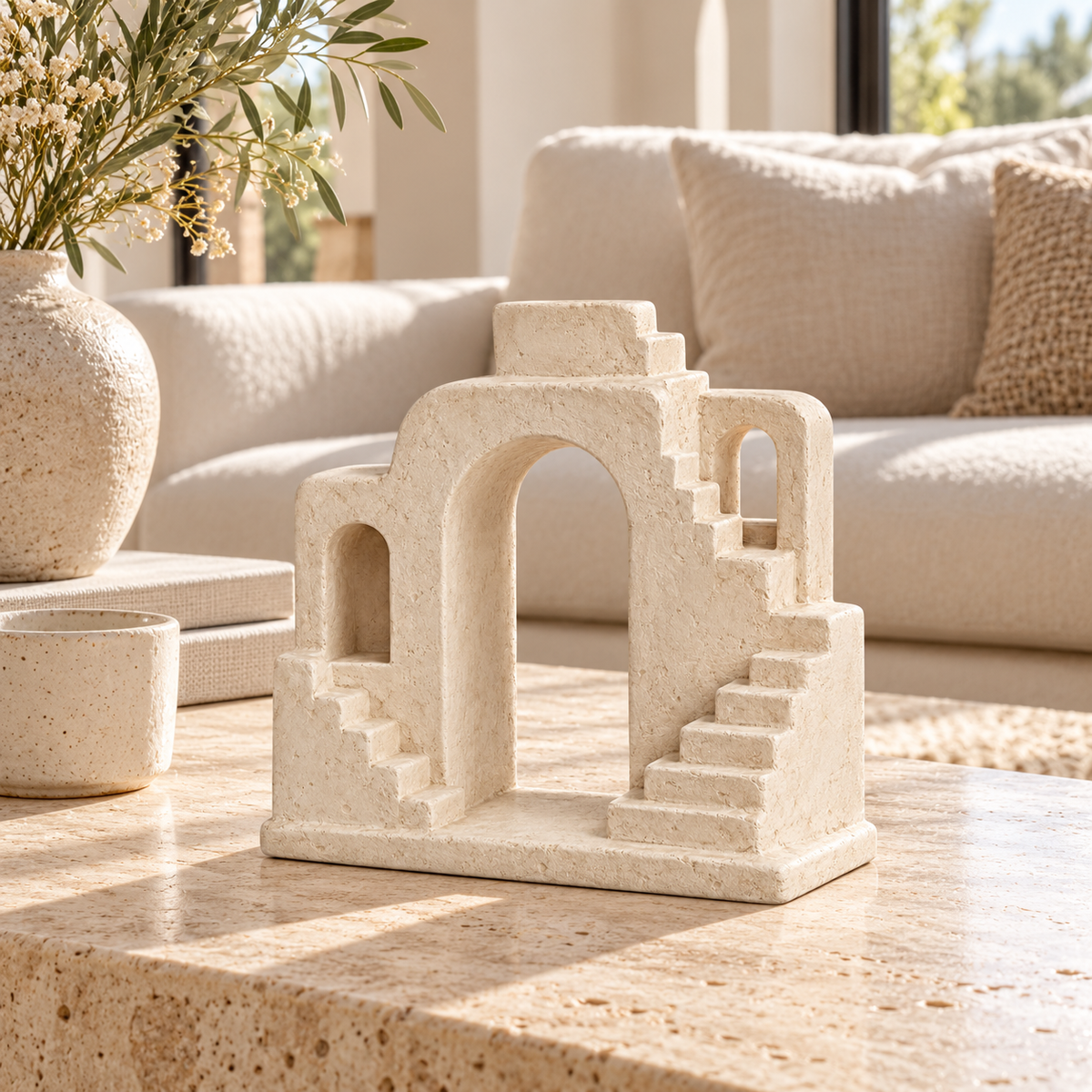 🏛️ Home Decor | Ceramic | Shelf | For Women | Mediterranean Charm